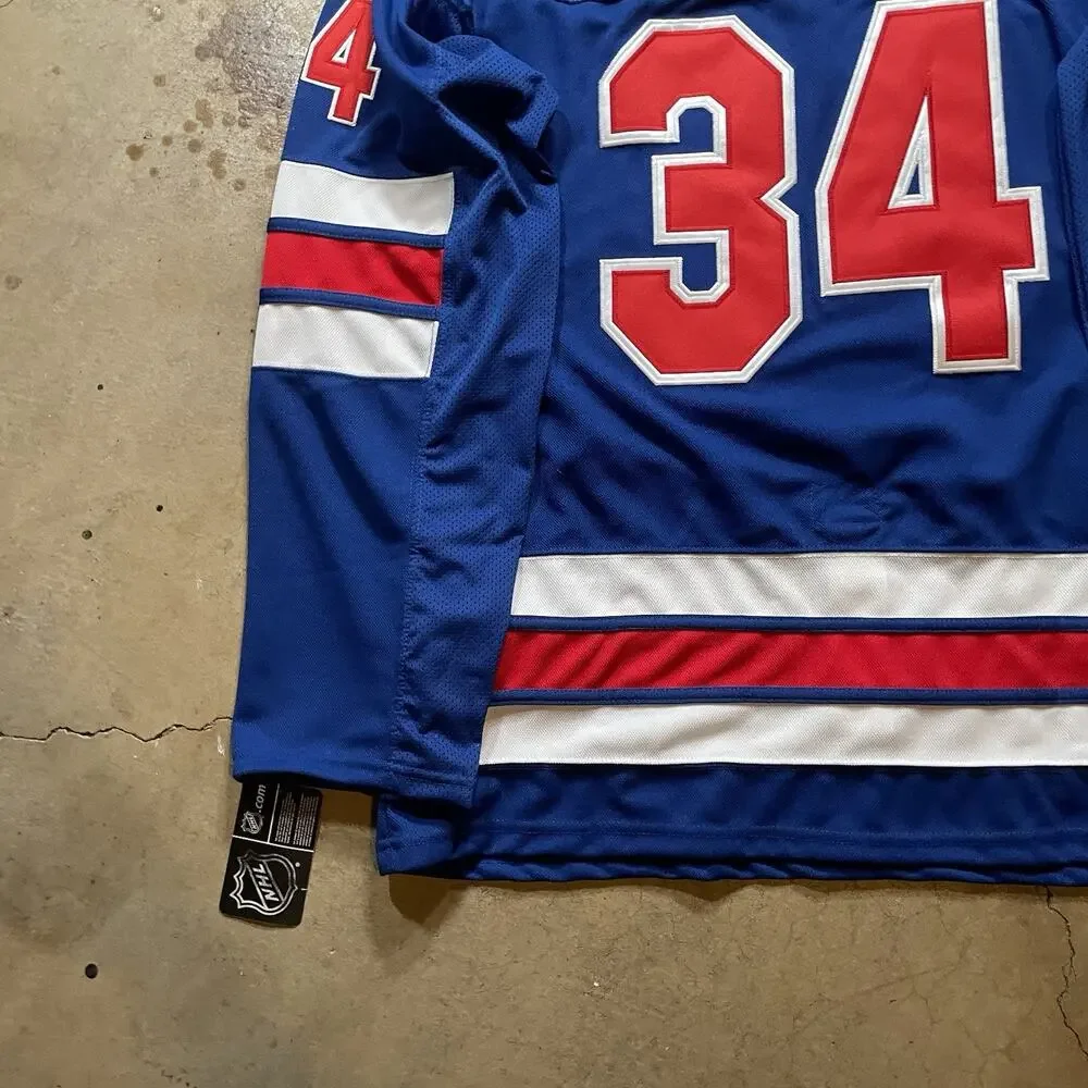 Auston Matthews #34 2026 Olympics Team USA Size XL Jersey Blue - Picture 4 of 8